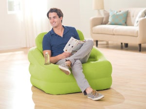Fauteuil gonflable Jazzy Vert