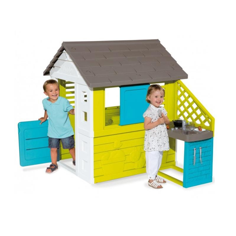 Casa nature con cocina top smoby