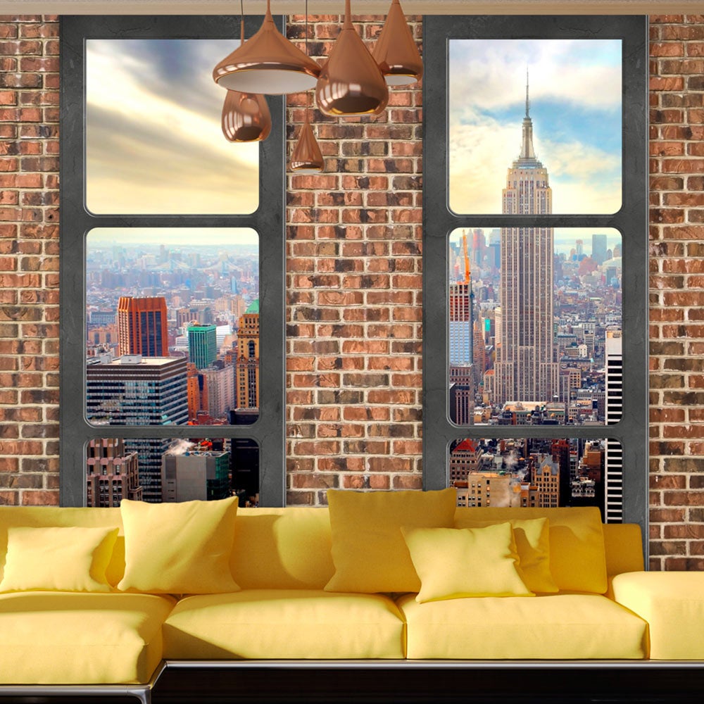 Fotomurale Adesivo - The View From The Window: New York - 441x315