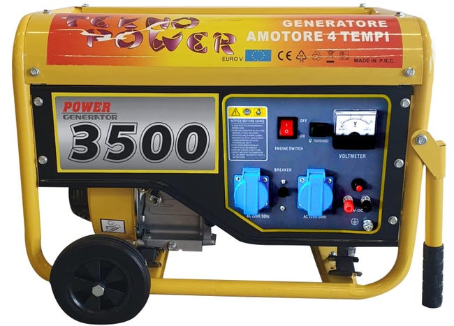 Generatore Di Corrente EBERTH 2200W | Benzina 4T | 2 Prese 230V | Portatile - Foto 9