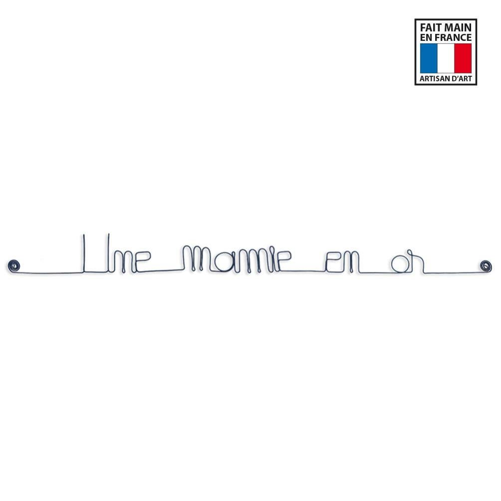 Une Mamie En Or Decoration Murale Artisanale En Fil De Fer Leroy Merlin