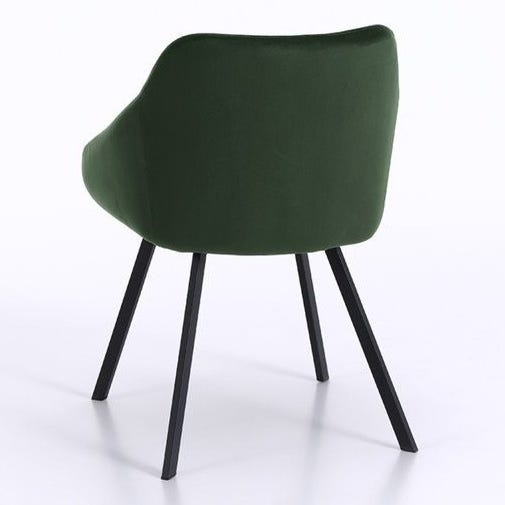 Set 2 Sedie MONZA verde petrolio – TFT Home Furniture