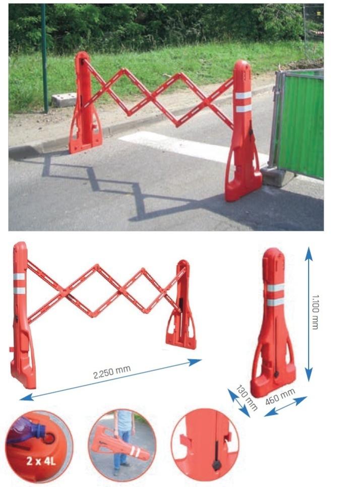 Barrera Extensible 2.250 X 1.1.00 X 460 Mm Metalworks Extenso En Oferta Barrera Extensible 2.250 X 1.1.00 X 460 Mm Metalworks Extenso