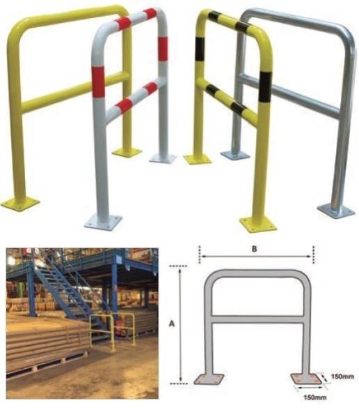 758136335 Barrera Bar620Gal Diam60-2000X1000 Galvanizada - Metalworks En Oferta Barrera De Seguridad 2000X1000Mm Galvanozado Ø 60Mm Metalworks Bar620Gal