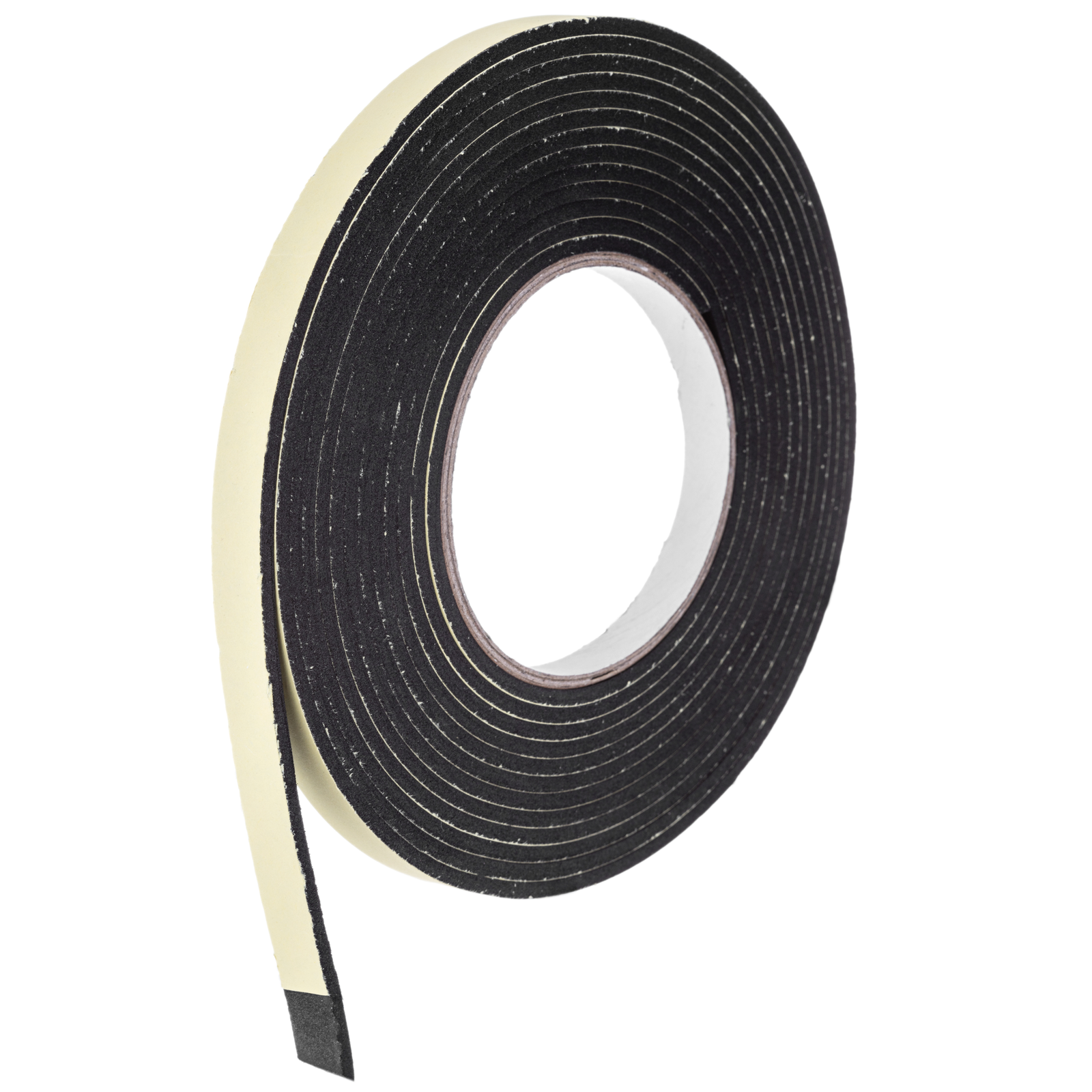 Tira de sellado autoadhesiva multiusos de espuma para puertas y ventanas 3x10x5000mm