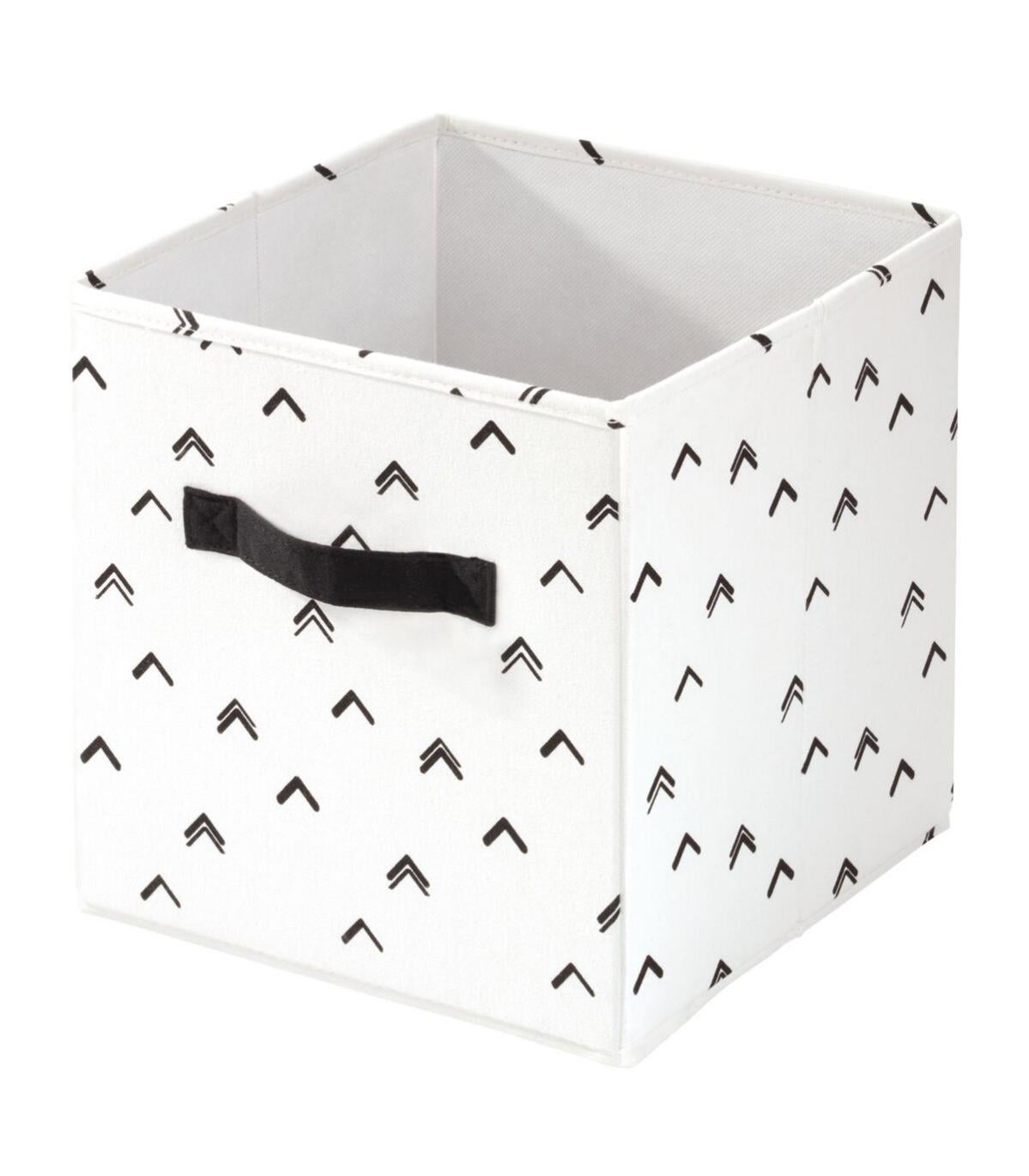 Cube de rangement 26x26cm chevron arrow Leroy Merlin