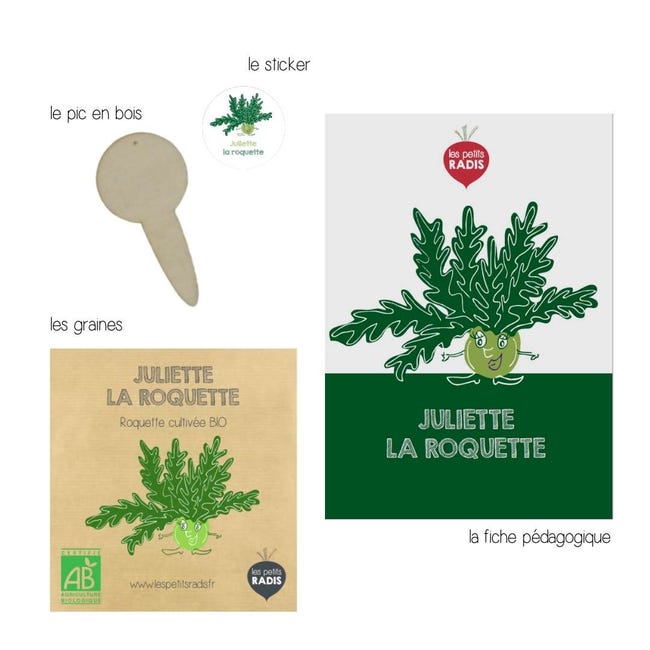 Mini Kit Légumes Insolites BIO* - Cultivea