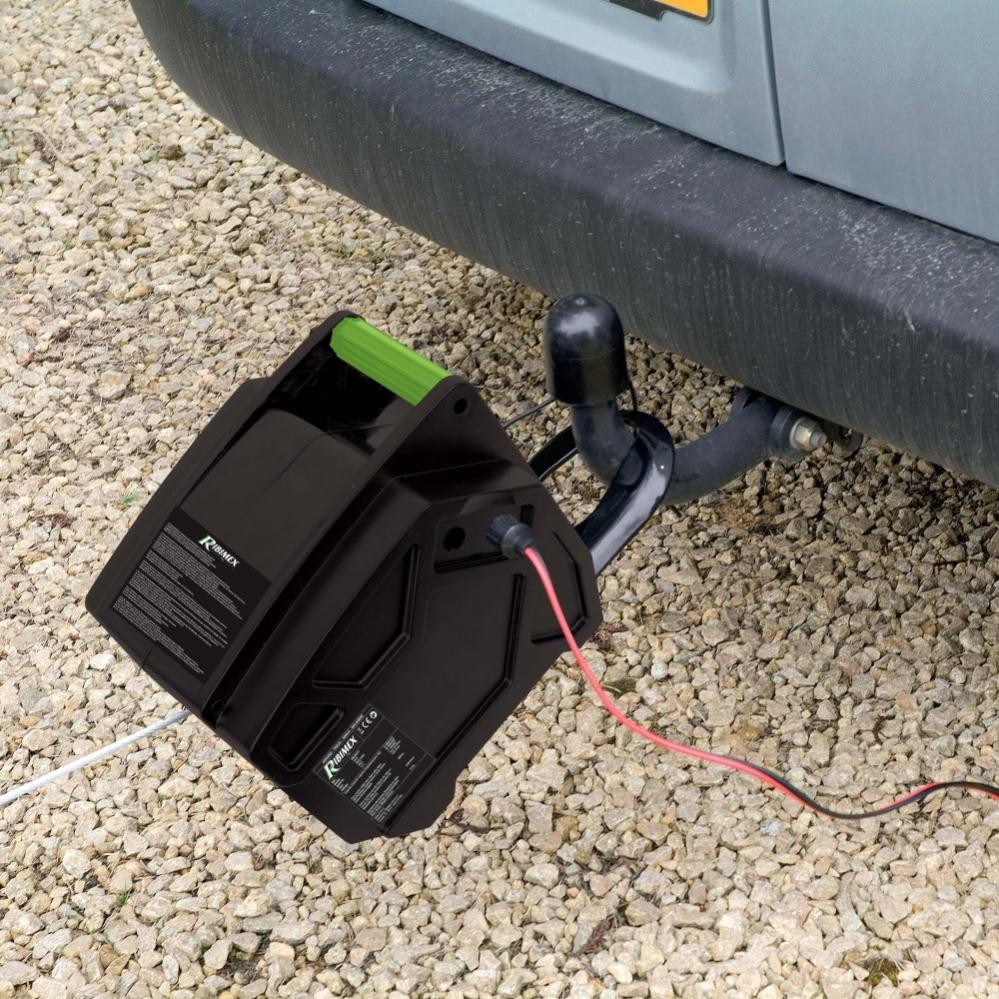 Verricello Elettrico Ribimex 12V - Trazione Fino A 2100Kg, Cavo Acciaio 14m, Telecomando - Foto 3