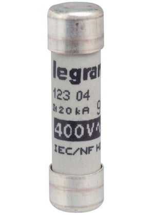 Legrand 11616 Cartouche fusible - 16A - 10,3x25,8 mm sans voyant