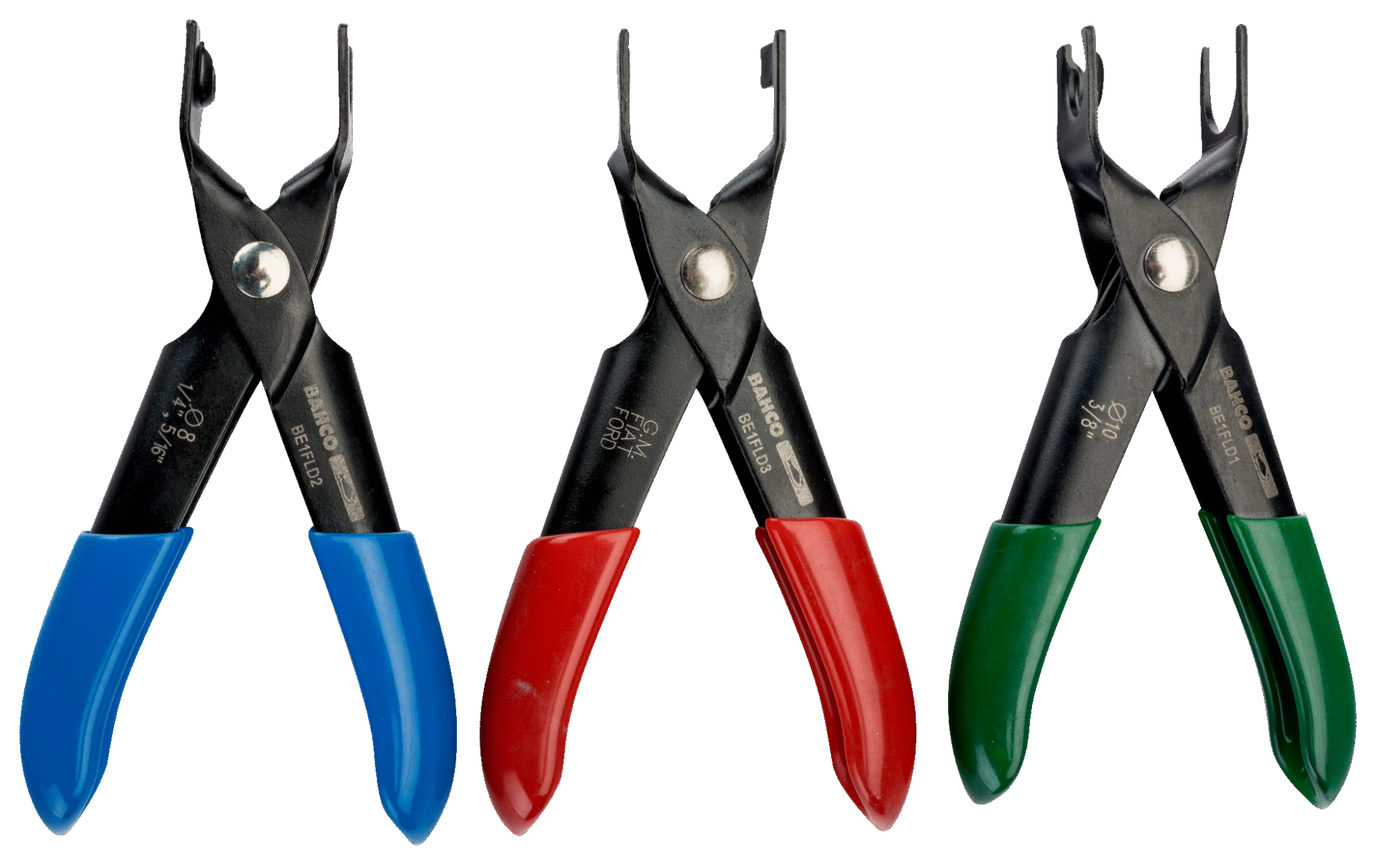 Jeu de 3 pinces pour déconnecter les lignes de carburant BE1FLDS Bahco - 2