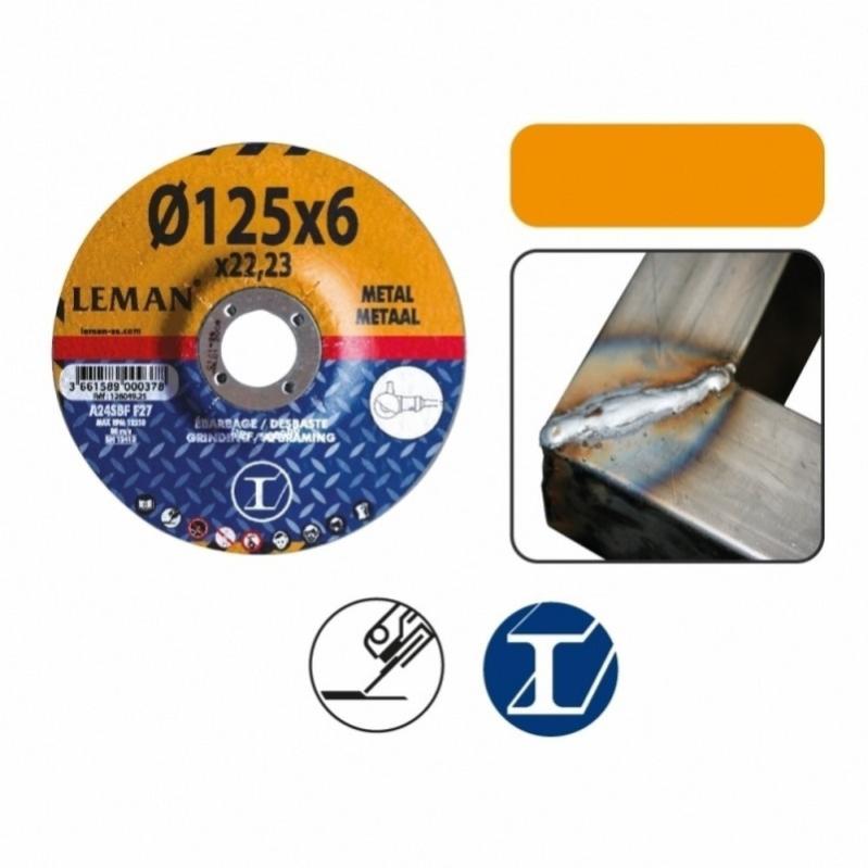 Disco Abrasivo Fischer Carbon 115mm - Per Smerigliatrice Angolare, Levigatura Acciaio Rapida E Durevole