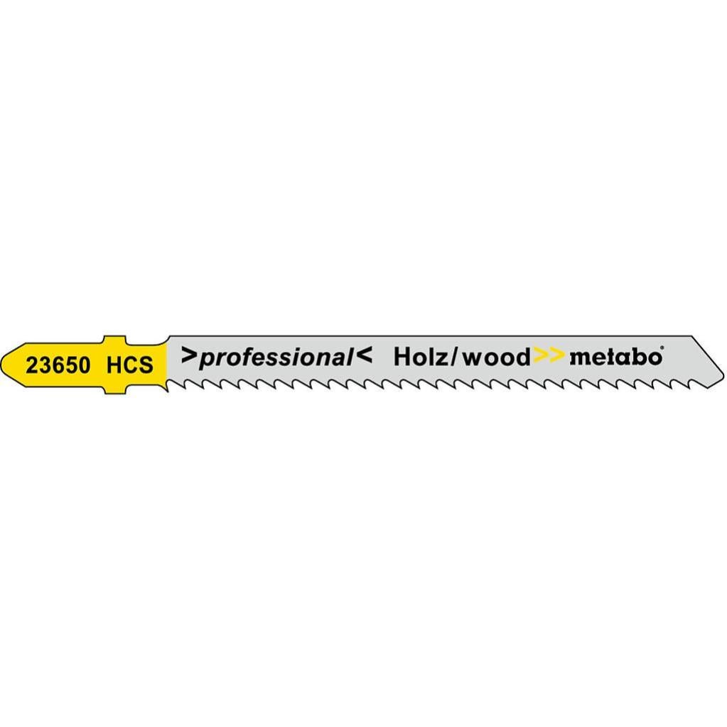 Lot De 5 Lames De Scie Sauteuse Pour Bois - Attache Mousquetaire Compatible Bosch, Makita, Skil