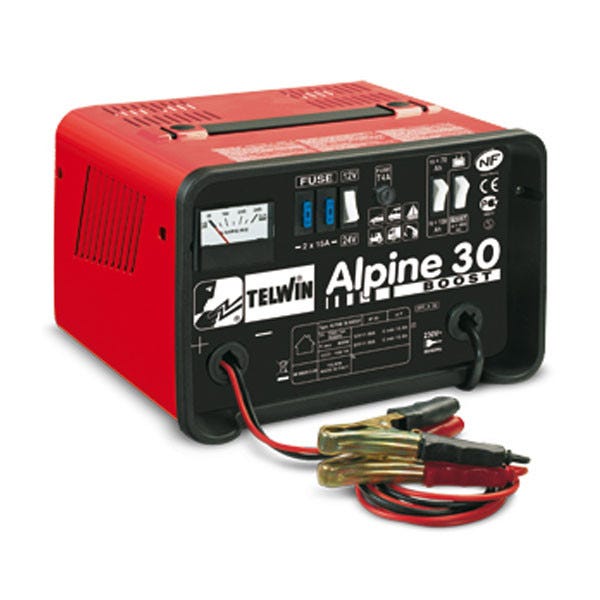 Chargeur de batterie auto 230V 12-24V Alpine 30 Boost Telwin