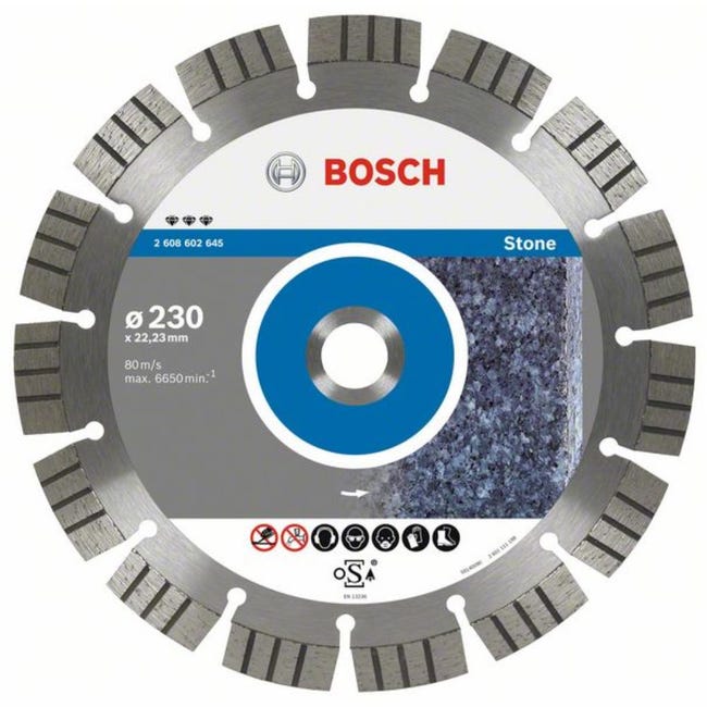 Disque à tronçonner diamanté 125 mm Bosch