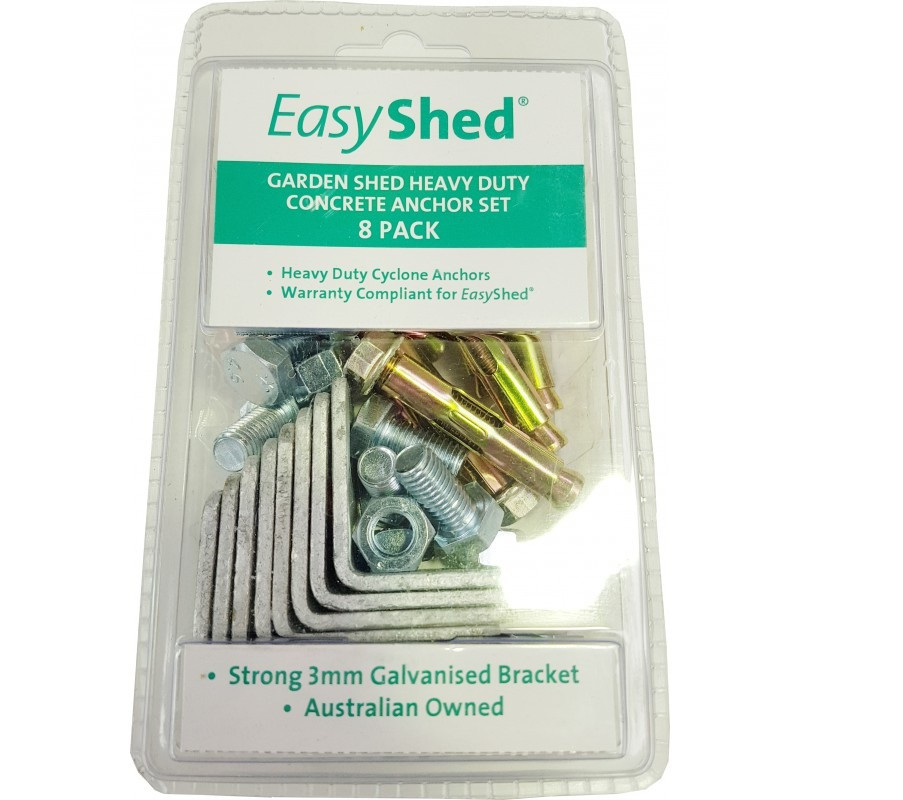 Kit ancrage pour Abri métal COLORBOND et EasyShed Leroy Merlin — free download