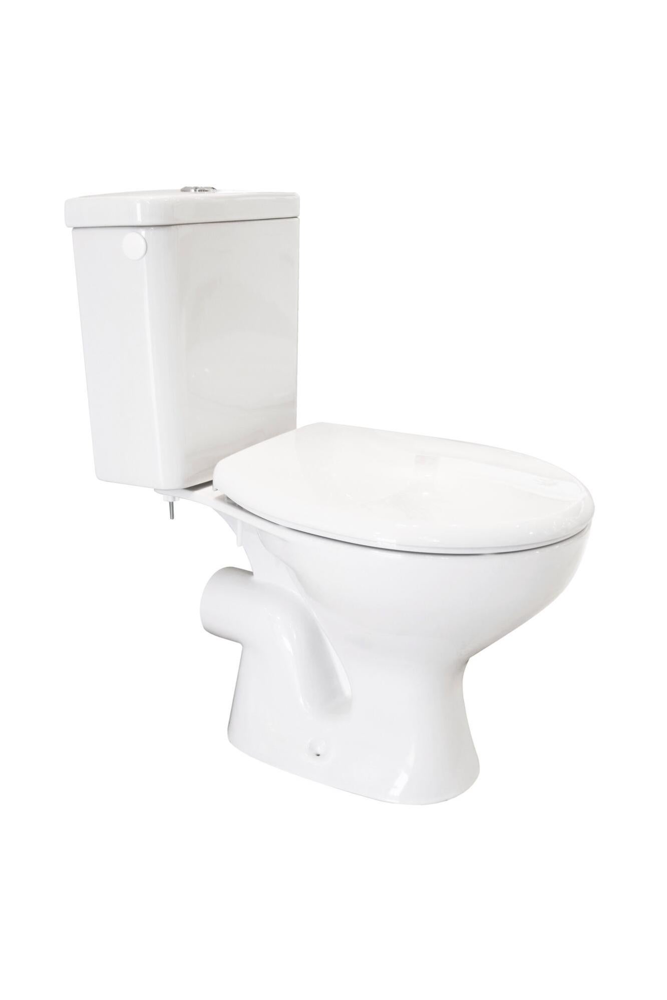 Allia-pack WC Bastia Sopraelevato Con Uscita Orizzontale – Pronto Tavolo In Porcellana Bianca, Rif 08328000000201