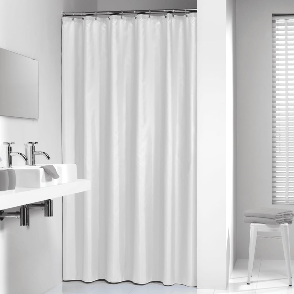 Cortina de ducha blanca sealskin modelo madeira 180 cm 238501310