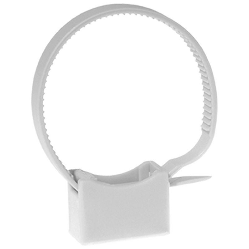 Collier de serrage avec collier en plastique 16-32 gris