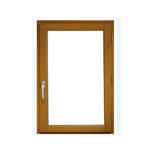 Finestra In Legno Lamellare - 60x80 Cm, Doppio Vetro, Trattata Con Impregnante, Con Maniglia - Foto 6