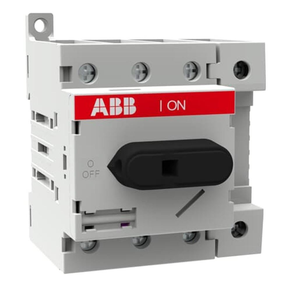 Sectionneur 4 Pôles ABB E222-40 - Occasion, Bon état De Fonctionnement, Fabriqué En Italie