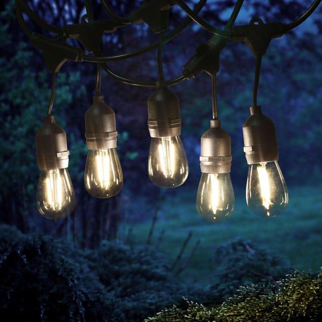 Guirlande Guinguette 15 M Pendante Filament Led 15 Bulbes Leroy Merlin Guirlande Guinguette 15 M Pendante Filament Led 15 Bulbes Leroy Merlin