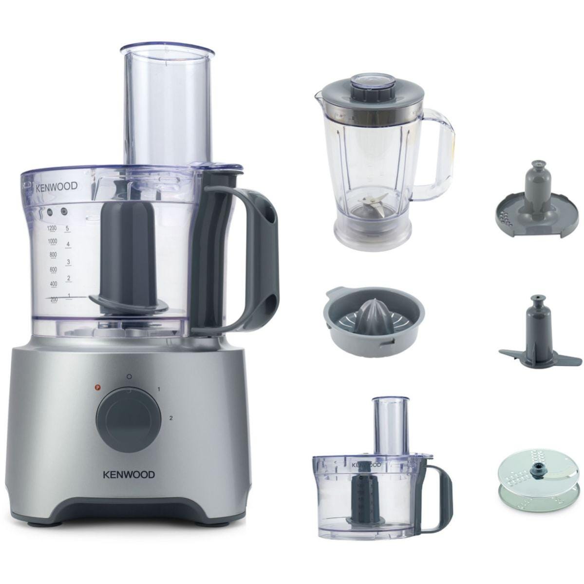 Robot multifonction KENWOOD FDP304SI Multipro Compact | Leroy Merlin