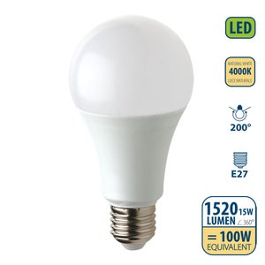 Bombilla LED E27 R90 15W • IluminaShop