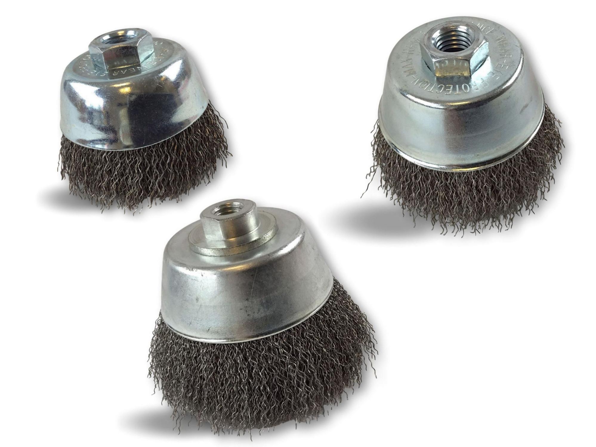 Brosses Boisseau Dremel 531 - Lot De 2 En Inox Pour Polissage Métal, Diamètre 13mm
