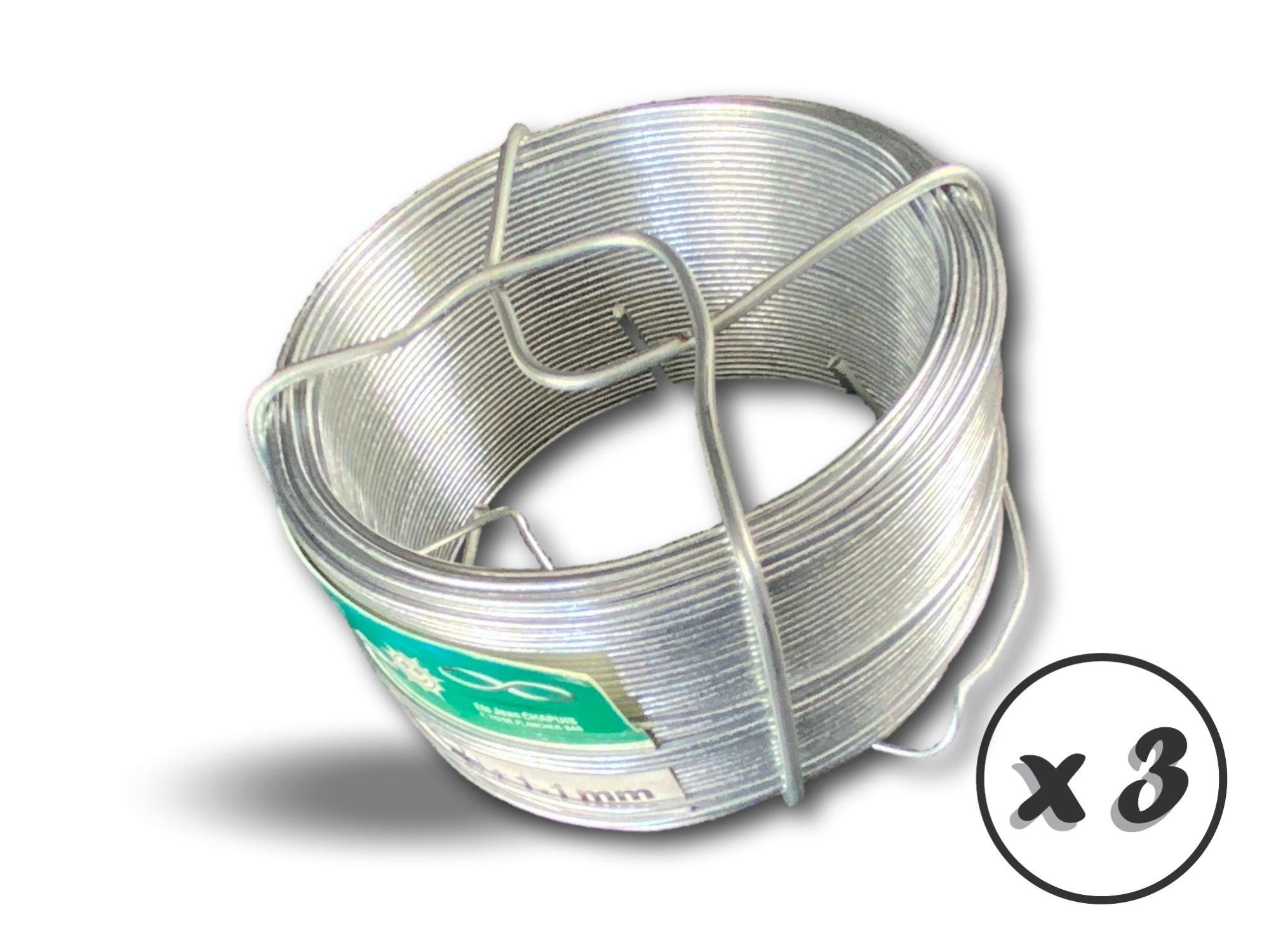 Filo Di Ferro Sottile Argento Per Fai-Da-Te - 3 Rotoli Da 50m, Diametro 0.3mm, Per Fiori E Gioielli