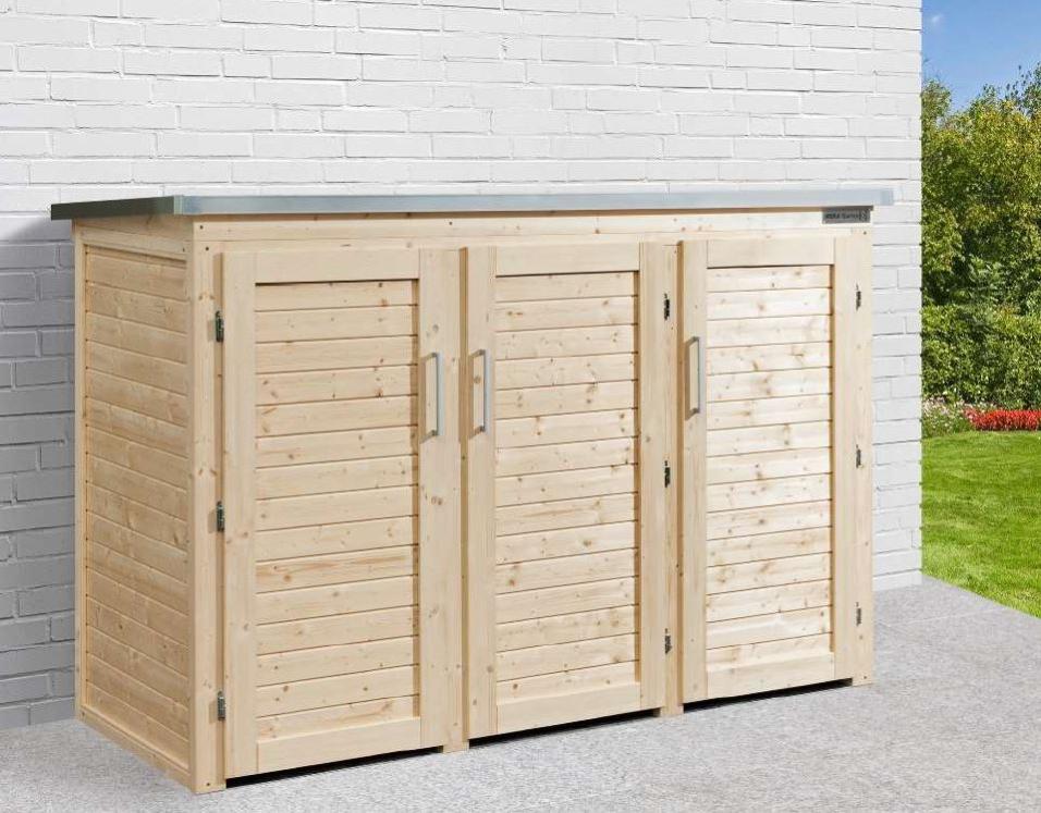 Remise de jardin Garten q Storage Brut 14 mm 2,10 m² Leroy Merlin