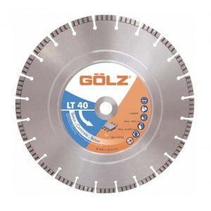 Disque diamant DT 600 U - Diamètre 300 à 500 mm - Alésage 20 à 30 mm -  Soudé au laser - Denture courte - Prix par pièce