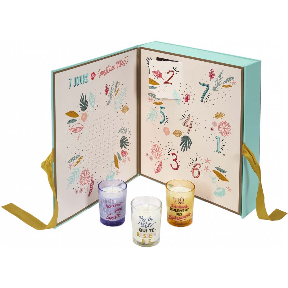 Coffret de 3 bougies Chat Dites avec des mots - Photophores et bougeoirs à  la Fnac