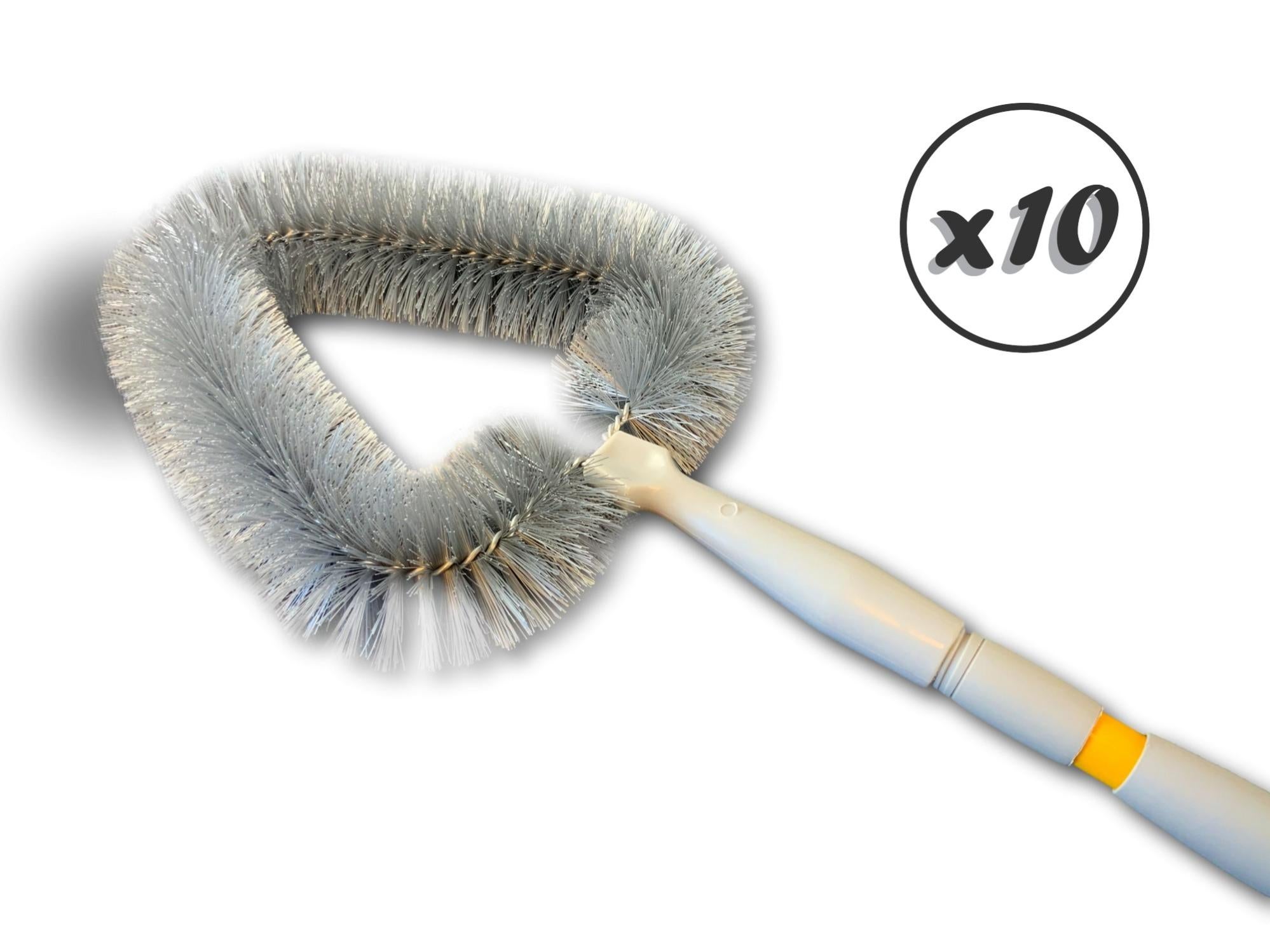 Tête De Loup Télescopique Kibros - Manche 5,50m, Tête Ø180mm Pour Poussières Hautes