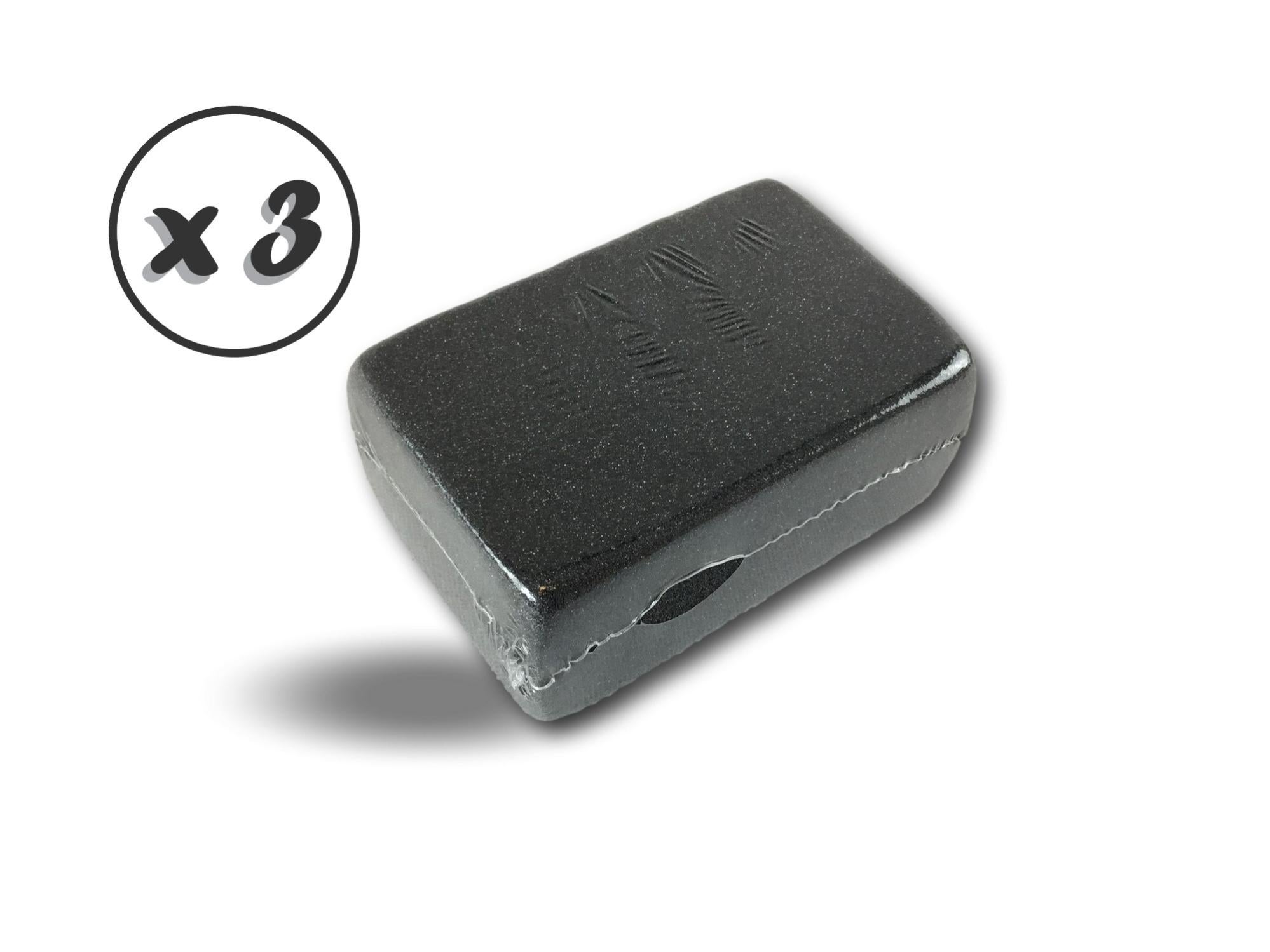 Eponge synthétique de cimentier 14x9x6 cm | Lot de 3 | Maçons carreleurs | Nettoyage lissage de joints | Carrelages faïences | Application béton ciré - 2