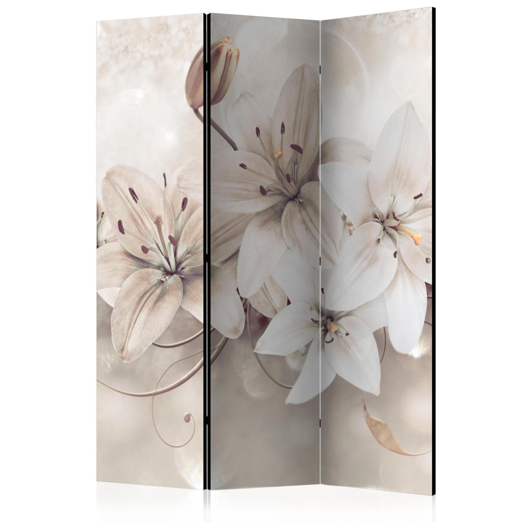 Paravento Decorativo Enchanted In Marmo – Divisorio Pieghevole Per Interni Ed Esterni, 135x172 Cm