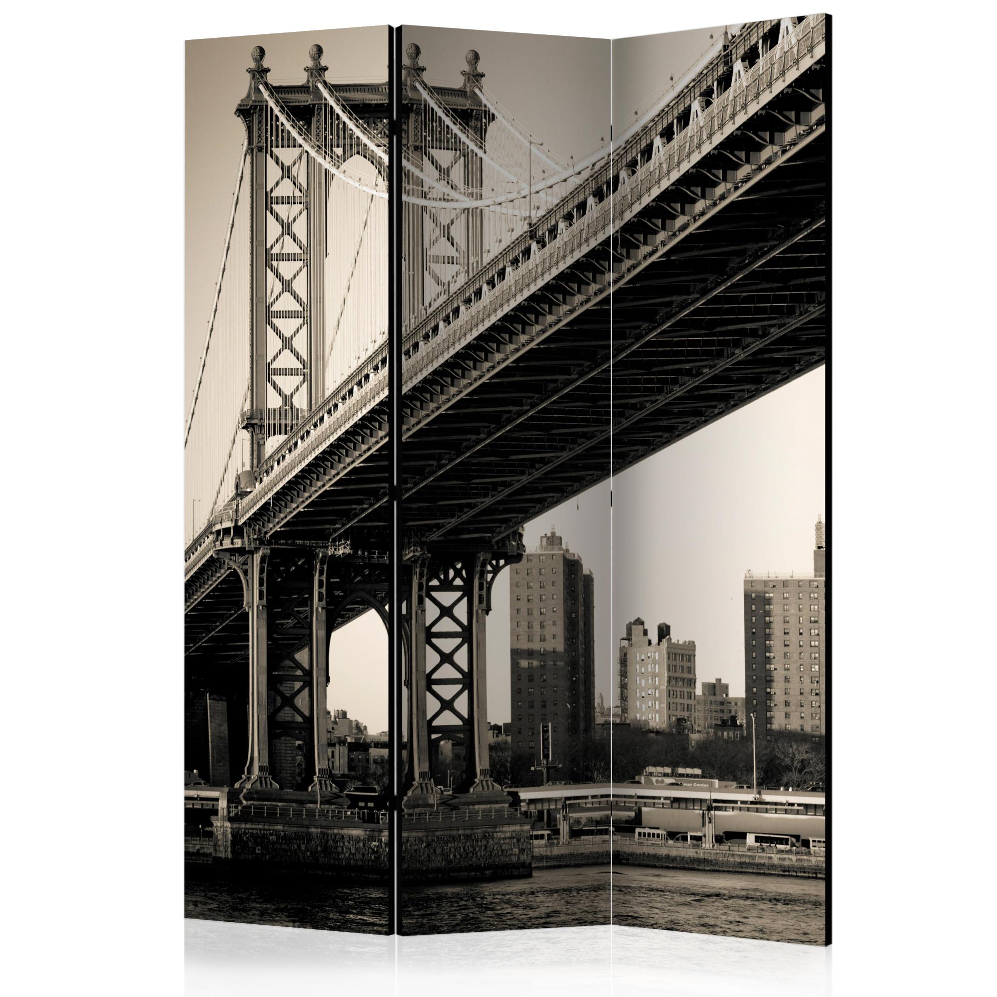 Paravento Manhattan Bridge, New York [room Dividers] 135x172