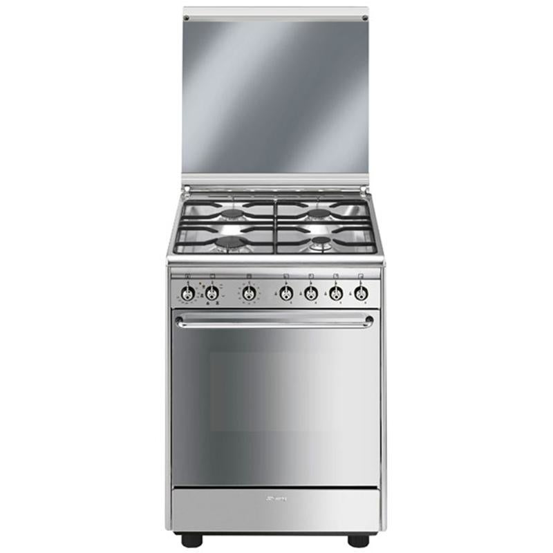 Smeg CX60SV9 Four Et Cuisinière Acier Inoxydable Combi A | Leroy Merlin