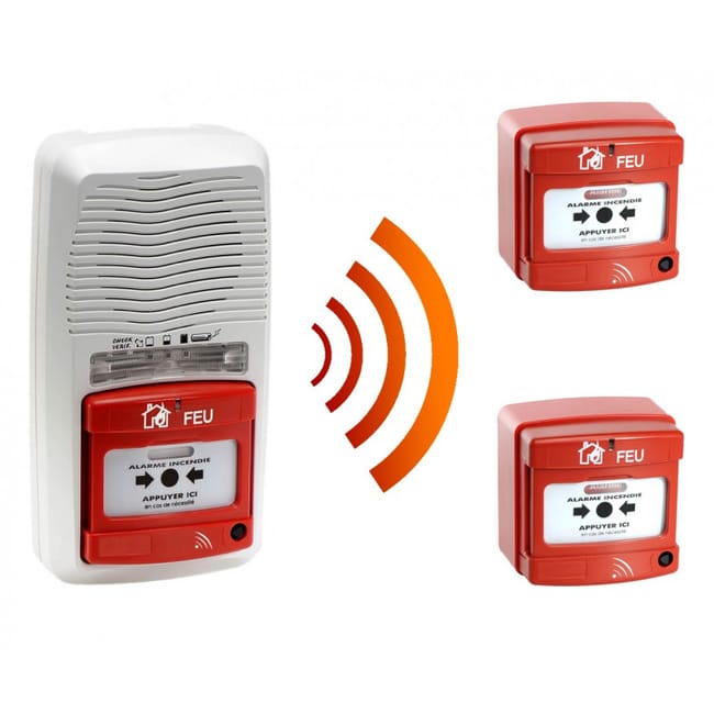 Alarme Type 4 Radio Avec Flash 2 Declencheur Manuel D Alarme Incendie Radio Axendis Leroy Merlin Alarme Type 4 Radio Avec Flash 2 Declencheur Manuel D Alarme Incendie Radio Axendis Leroy Merlin