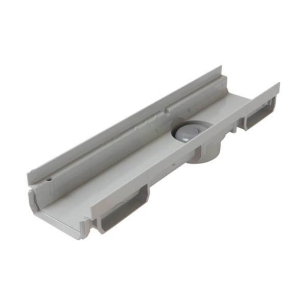 NICOLL Caniveau bas 0,5m siphon douche Ø50 largeur 130 gris Leroy Merlin