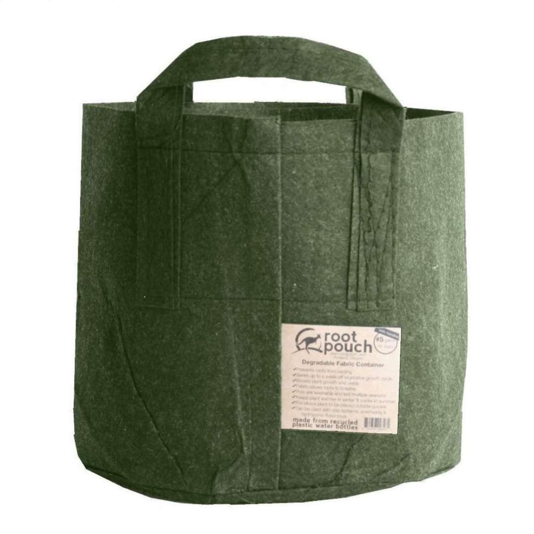 Root Pouch - Pot En Tissu Gris 3.8L - Géotextile Anti Spirale - Foto 6