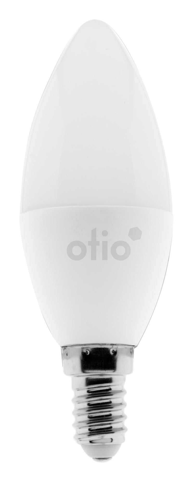Ampoule connectée WIFI LED flamme E14 5.5W Otio Leroy Merlin