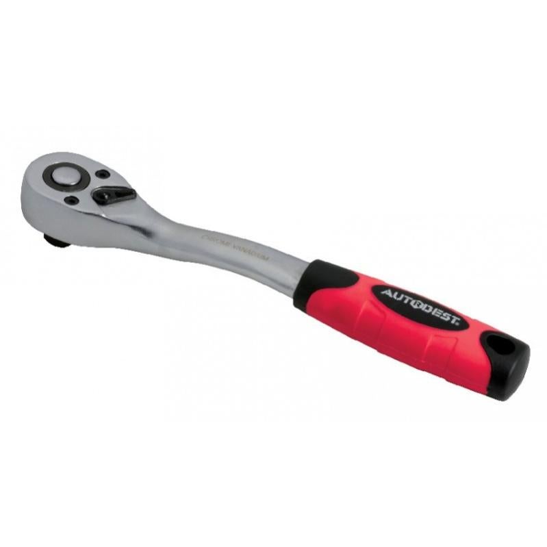 Cliquet Réversible KRAFTWERK 1/4" - 72 Dents, Longueur 225 Mm, Finition Chromée, Neuf