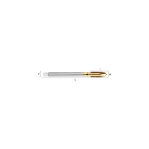 2 Tarauds Machine M6 X 1 H2 (acier Rapide Revêtu Titane) - Pour Filetage Métrique, Réparation De Vis - Usage Professionnel