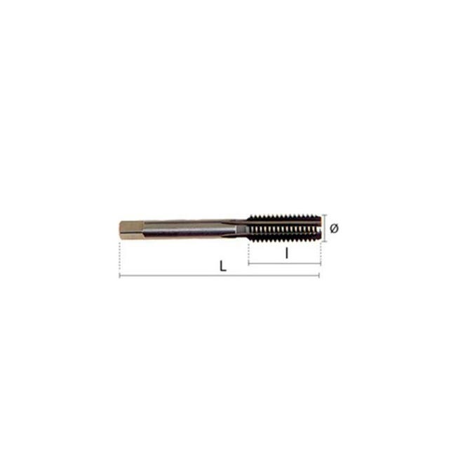 Taraud métrique à droite M21 x 1,5 HSS 21 mm Taraud métrique à droite M21 x 1,5 HSS 21 mm