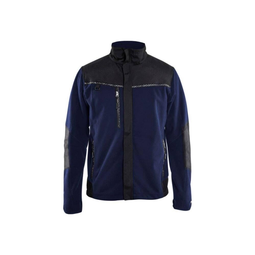 Veste polaire coupevent Blaklader Marine / Noir XL Leroy Merlin