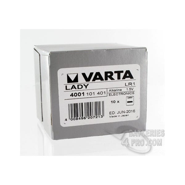 1 Pile ronde alcaline Varta LR1/N - Norauto