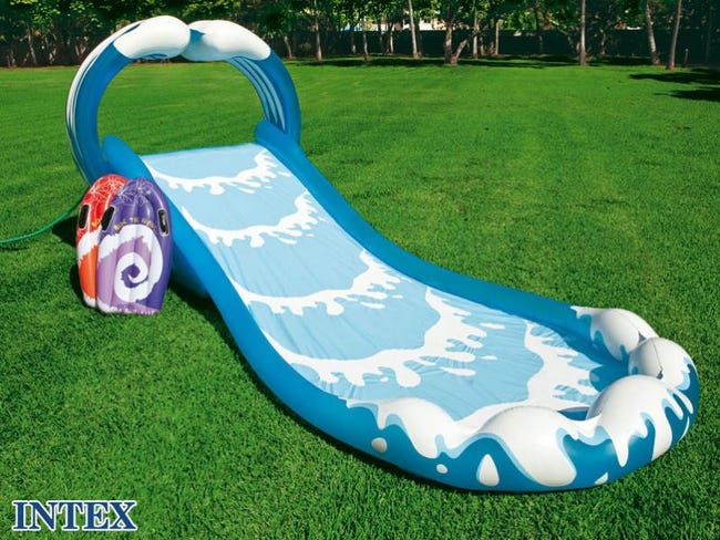 Aire de jeux Gliss Party requin Intex Aire de jeux Gliss Party requin Intex