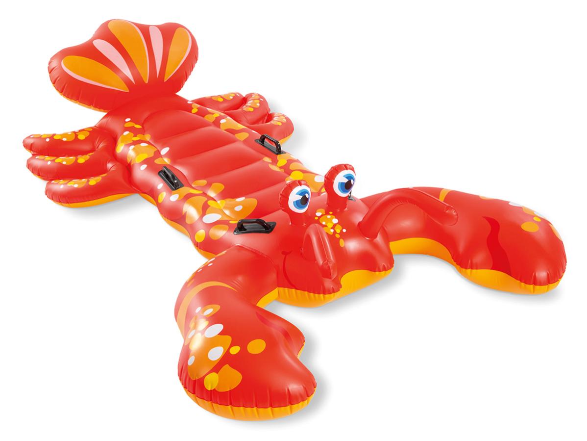 Colchoneta Hinchable Langosta Intex (213 X 137 Cm)