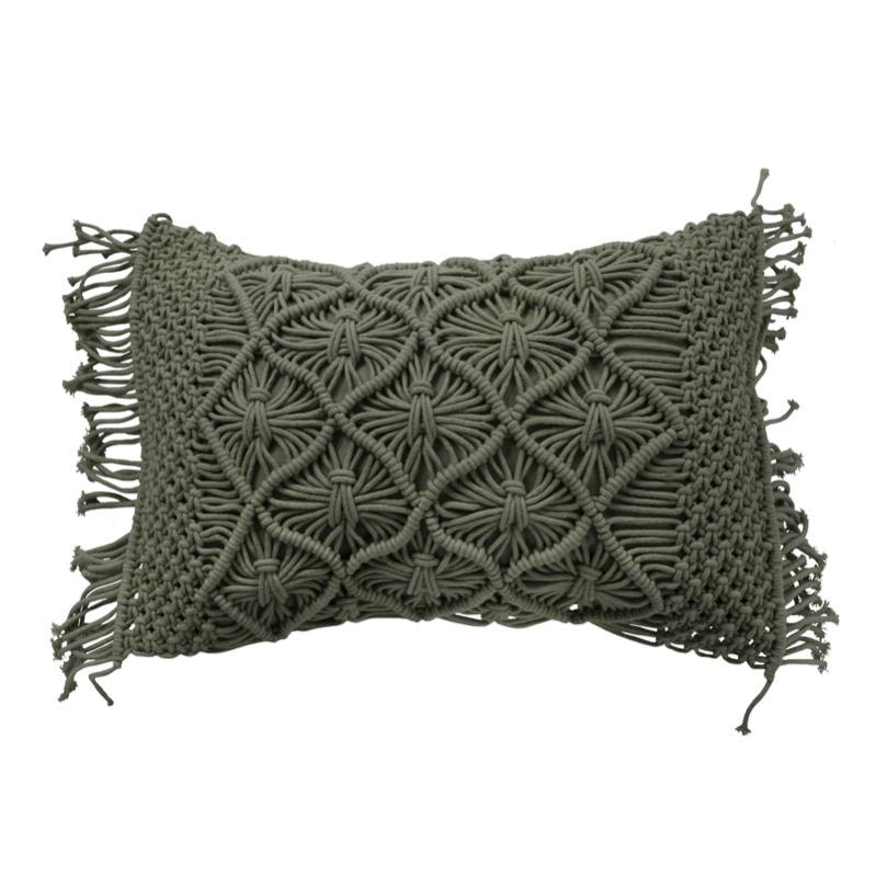 coussin macrame