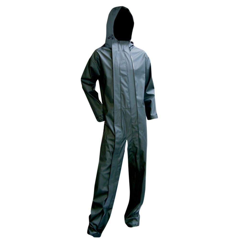 Combinaison De Travail LMA Lebeurre Chlore - Double Zip Bicolore Gris/Noir - Multi Poches - Coton